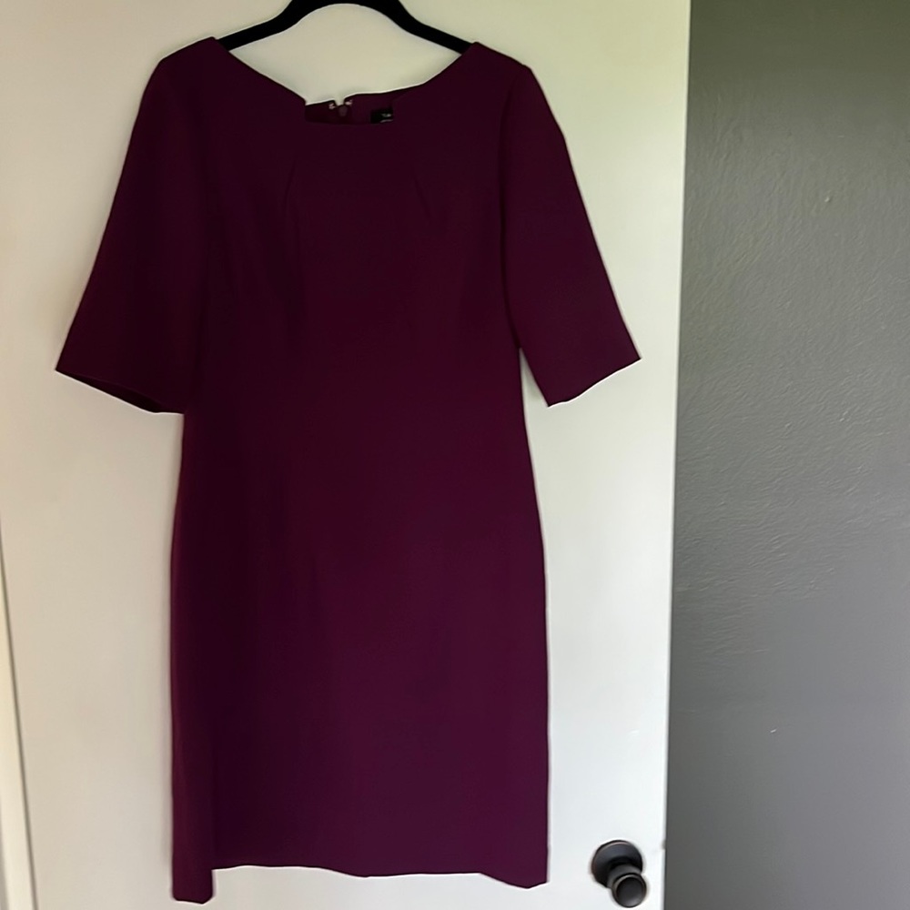 Tahari Dress Purple Size 8